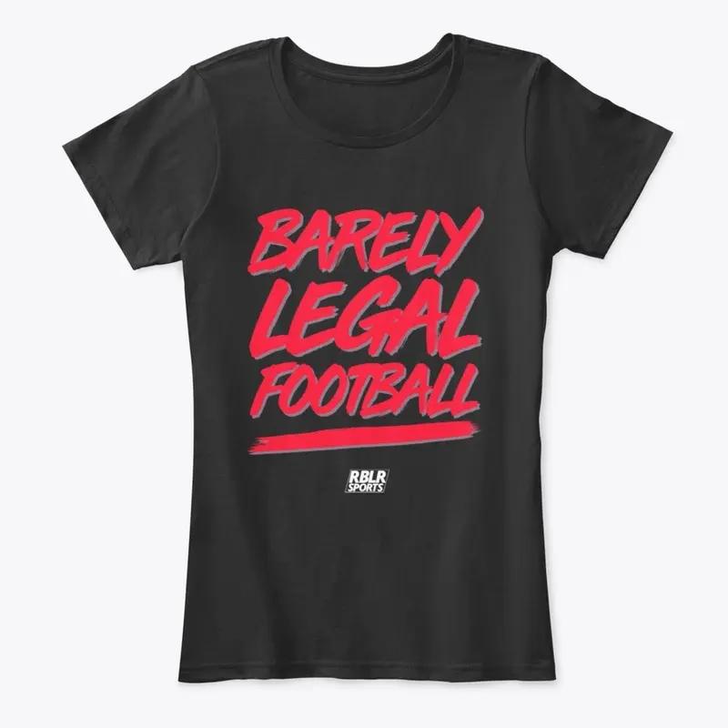 Barely Legal Football (Black)