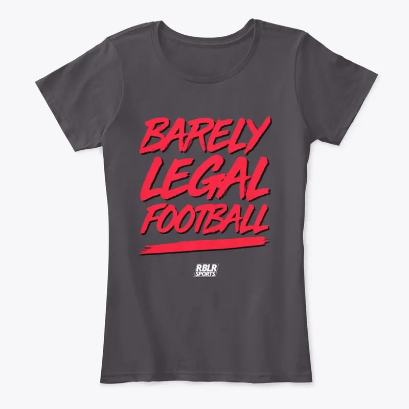 Barely Legal Football (Gray)