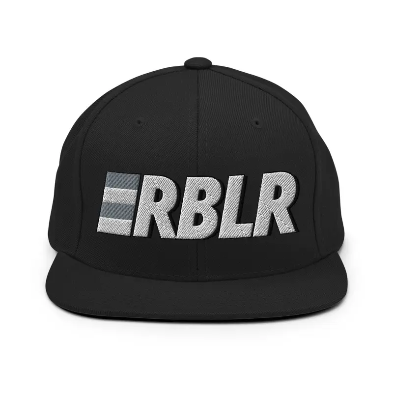 RBLR Logo Flat Billed Hat